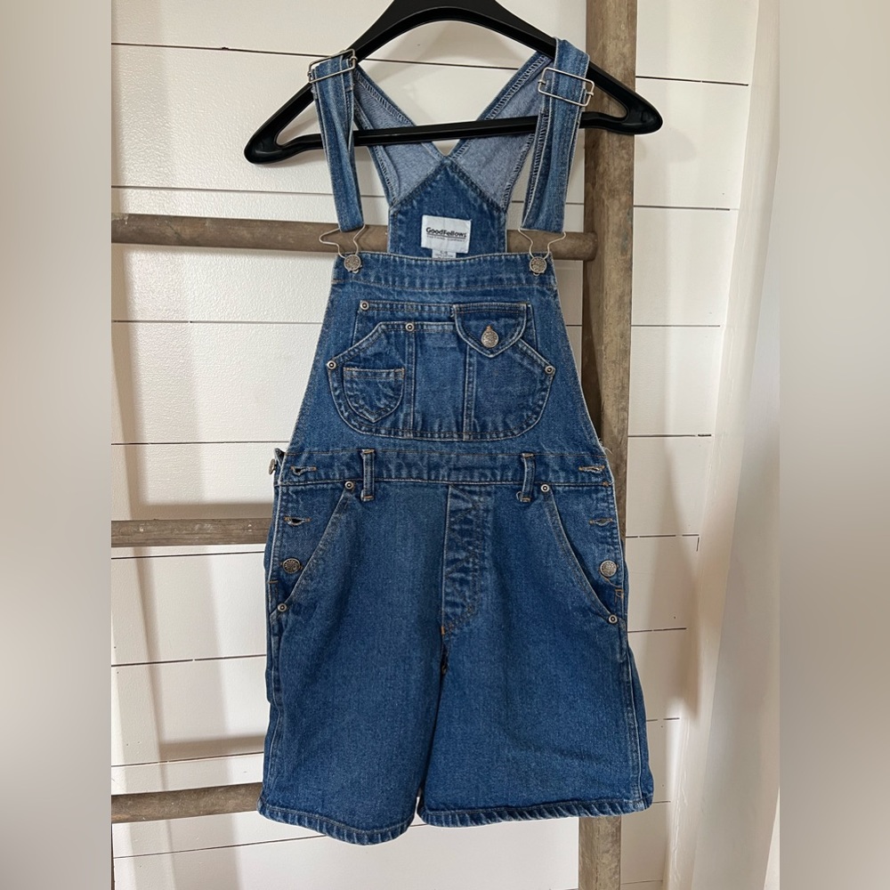 Vintage Good Fellows size 5/6 women’s Jean overalls y2k 90s style